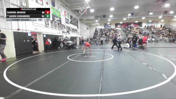 106 lbs Champ. Round 1 - Samuel Munoz, Mater Dei vs Jaden Curameng, Valencia/Placentia