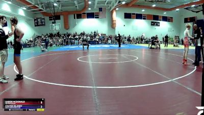 125 lbs Quarterfinal - Aaron McDonald, VB Fighthouse vs Colton Blaney, NOVA Wrestling Club