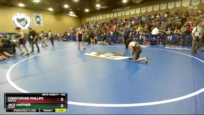 138 lbs Cons. Round 3 - Christopher Phillips, Merced vs Jack Haffner, Crespi