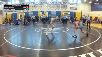 138 lbs Champ. Round 1 - Zachary Baker, Deland vs Kaleb Norelli, Lake Mary