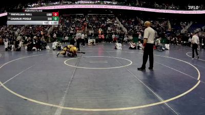 4A 106 lbs Champ. Round 1 - Trevelian Hall, Lumberton vs Charlie Fogle, South Iredell High School