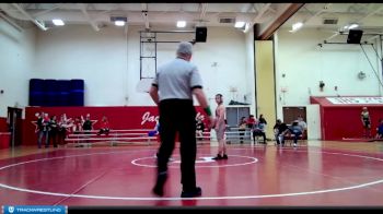 145 lbs Cons. Round 1 - Levi Merioles, Alton (Sr.) vs Elaina Mitchell, Camp Point (Central)