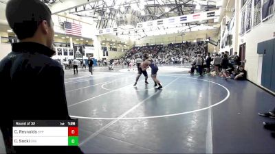 285 lbs Round Of 32 - Connor Reynolds, St. Peter's Prep vs Charles Socki, Council Rock South