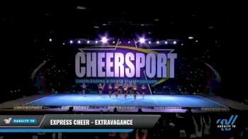 Express Cheer - Extravagance [2021 L2 Youth - Small - B Day 1] 2021 CHEERSPORT National Cheerleading Championship
