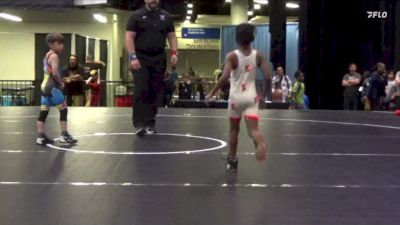 45 lbs Champ. Round 3 - Isaiah Wicks, Englewood Live Wire Wrestling Club vs Timur Zverev, Punisher Wrestling Company