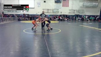 126 lbs Champ. Round 2 - Cole Ulven, Silverton vs Remington Basey, Dallas