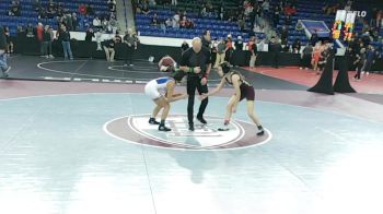 100 lbs 5th Place - Paige Bickford, Alvirne vs Elisha Marfil, Ashland