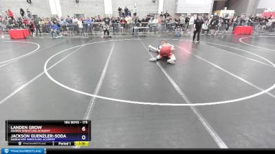 175 lbs Semifinal - Landen Grow, Askren Wrestling Academy vs Jackson Guenzler-Soda, Sarbacker Wrestling Academy