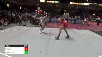 120 lbs Consi Of 16 #2 - Ryan Kee, Stout Wr Ac vs Blake Runion, Salem Elite