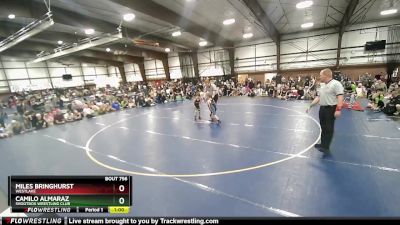 46 lbs 1st Place Match - Camilo Almaraz, Shootbox Wrestling Club vs Miles Bringhurst, Westlake