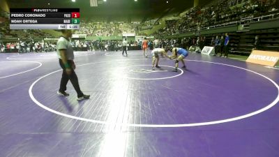 152 lbs Round Of 32 - Pedro Coronado, Paso Robles vs Noah Ortega, Madera