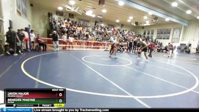 170 lbs Semifinal - Benedek Magyar, Irvine vs Javon Major, Paloma Valley