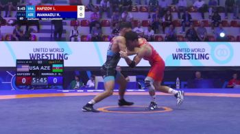 63 kg Qualif. - Ildar Hafizov, United States vs Nihat Zahid Mammadli, Azerbaijan