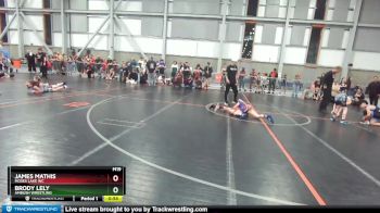 80-81 lbs Round 3 - James Mathis, Moses Lake WC vs Brody Lely, Ambush Wrestling