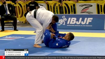 Fellipe Andrew vs Guilherme Augusto, Super-heavyweight Final, 2021 IBJJF Pan Championship