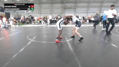 126 lbs Round 2 (8 Team) - Hayden Weiss, Dayton Bandits vs Mekhi Davenport, West Geauga Wolverines