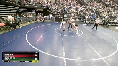 144 lbs Cons. Round 1 - Ryan Jex, Mountain View vs Kash Selin, Ridgeline