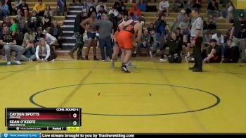 215 lbs Cons. Round 6 - Cayden Spotts, ASHLAND vs Sean O`keefe, Brighton HS