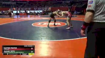 1 lbs Cons. Round 2 - Rafael Soto, Chicago (Phoenix Military Academy) vs Cutter Prater, Vandalia