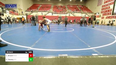 120 lbs Rr Rnd 2 - Layla Brown, Poteau Vikings vs Chance Dewey, Tulsa Blue T Panthers