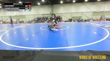 95 lbs Quarterfinal - Liam Pickett, Best Trained 14U 1 vs Ausome Guillermo, Team Dash 14U