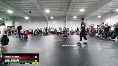 75 lbs Semifinal - Sassy Gardner, Genesis Wrestling Club vs David Cattrell, Eastside Youth Wrestling