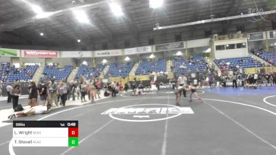 69 lbs Consi Of 4 - Liam Wright, Bear Cave WC vs Tyjon Stovall, Ready RP Nationals Wrestling Team