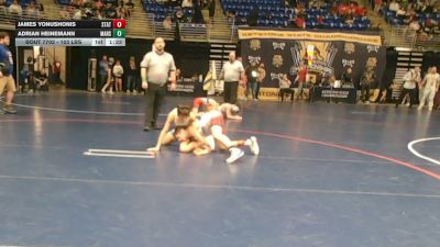 103 lbs Consy 2 - James Yonushonis, State College vs Adrian Heinemann, Mars