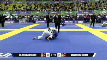 Cassia Moura Remesar vs Emilia Nastazja Pakulski 2025 Brasileiro Jiu-Jitsu IBJJF