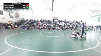 120 lbs Quarterfinal - Micah Vong, Bloomfield/Weav/EW vs Leo Lamore, Notre Dame-West Haven