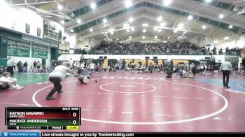75 lbs Semifinal - Maddox Anderson, Kuna vs Kaynon Navarro, Nampa West
