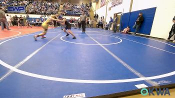 85 lbs Quarterfinal - Brycen Packer, Miami Takedown Club vs Jesse Bell, Warner Eagles Youth Wrestling