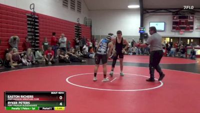 Round 1 - Ryker Peters, Fort Madison Bloodhounds vs Easton Richers, Fort Madison Wrestling Club