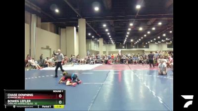 75 lbs Round 1 (6 Team) - Bowen Lefler, Carolina Hammer Squad vs Chase Downing, Glasgow WA