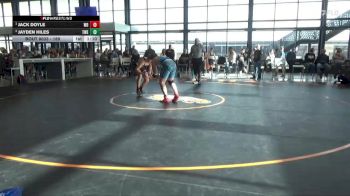 189 lbs Round 2 - Jack Doyle, West Delaware vs Jayden Hiles, Trojan Warrior Elite