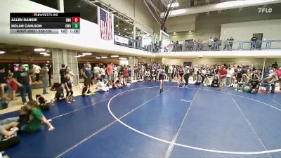 130-135 lbs Round 2 - Nolan Carlson, Champions Wrestling Club vs Allen Dansie, Sanderson Wrestling Academy