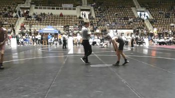 7A 144 lbs Champ. Round 1 - Preston Borries, Robertsdale vs Evan Capocci, Daphne