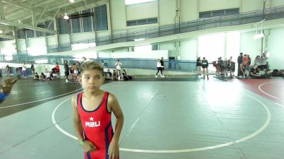 81 lbs Rr Rnd 5 - Tellez Guerra, El Centro Wolfpack vs Jacob Ezra Palomino, The Snake Pit