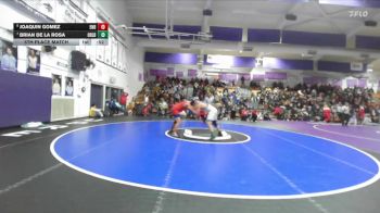 Boys 217 lbs 5th Place Match - Brian De La Rosa, Orland Boys vs Joaquin Gomez, East Nicolaus Boys