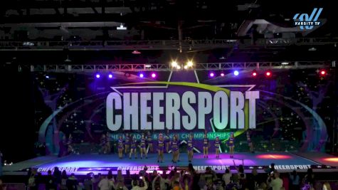 Knoxville Twisters - Ice [2025 L5 Senior Coed - D2 - Small Day 2] 2025 CHEERSPORT National All Star Cheerleading Championship