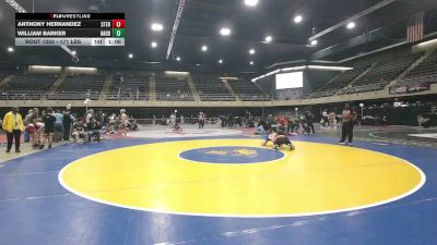 171 lbs Consolation - Anthony Hernandez, Sterling vs William Barker, Haddonfield