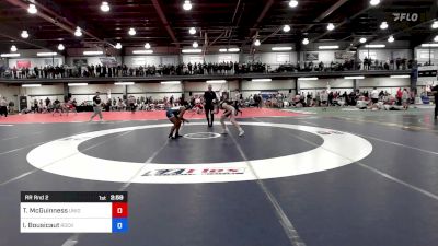 167-BLACK lbs Rr Rnd 2 - Teagan McGuinness, Union Endicott vs Isha Bousicaut, Rocky Point