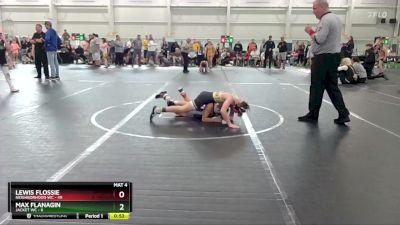 88 lbs Round 5 (6 Team) - Lewis Flossie, Neighborhood WC vs Max Flanagin, Jacket WC