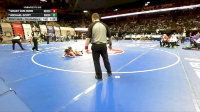 175 Class 2 lbs Semifinal - Grant Van Horn, Mexico vs Michael Scott, Odessa