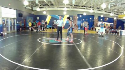 165 lbs Round 6 (8 Team) - Isaiah Day, Eagles WC vs Santiago Gonzalez, Soldier City