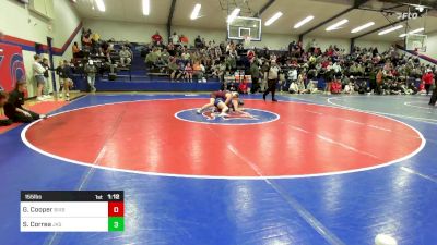 155 lbs Round Of 16 - Gracie Cooper, Bixby JH Girls vs Shelby Correa, Jenks