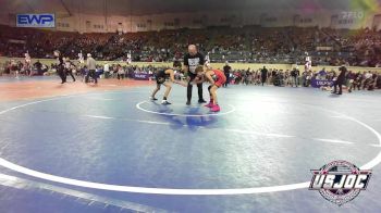 86 lbs Round Of 16 - Anthony Martinez, Mesquite Wrestling Club vs Brennan Guerra, Newcastle Youth Wrestling