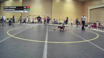53 lbs Quarterfinal - Wyatt Harrison, Colorado Outlaws vs Titan Mascoto, Flow Wr Ac