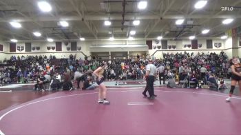 135 lbs 9th Place Match - Emerie Parkes, Sumner-Fredericksburg vs Kayel Roberts, Prairie, Cedar Rapids