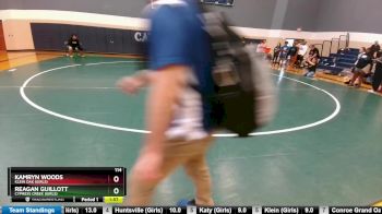 114 lbs Round 1 - Reagan Guillott, Cypress Creek (Girls) vs Kamryn Woods, Klein Oak (Girls)